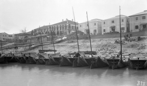 Butterfield and Swire frontage on the Yangtze River, Hankow