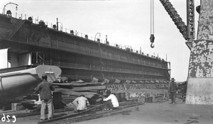 Floating dock, Tsingtauer Werft (Tsingtao shipyard), Qingdao (青岛)