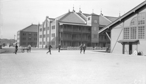 Wharehouses in Yokohama Docks, Japan