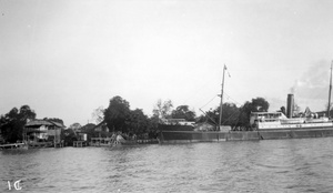 Steamship in Bangkok