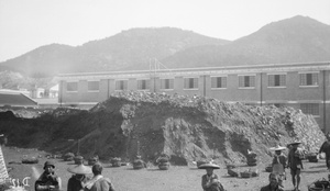 Coal heap, North Point Store, Hong Kong