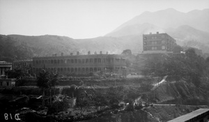 Taikoo Sugar Refinery and  foreign houses in Hong Kong