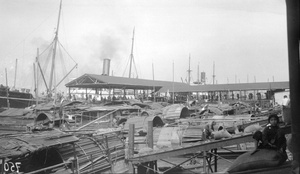 Junks and steamships in Canton