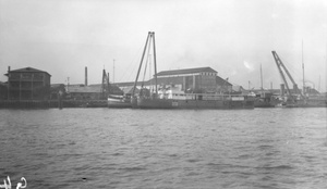 Butterfield & Swire steamers (Kiating class) and Jiangnan Shipyard, Huangpu river