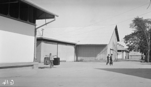 Back of Borneo Wharf in Bangkok, Thailand