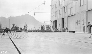 Trolleys at Holts Wharf, Hong Kong