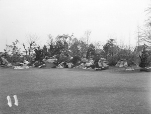 A rock garden, 'Hazelwood', Shanghai