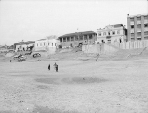 Butterfield and Swire building beside the Yangtze, Ichang