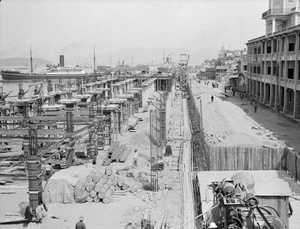 Construction on the Amoy bund