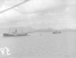 Steamship 'Tsinan' (济南) at Hong Kong