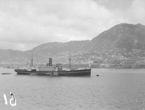 Steamship 'Anking' in Hong Kong 1938
