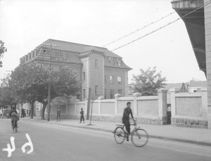 Back of Butterfield & Swire’s office, Qingdao, 1938