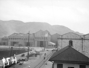 Warehouses around dry dock, Taikoo Dockyard, Hong Kong