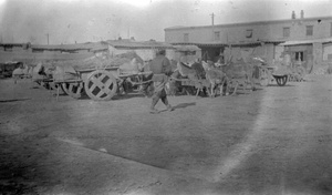 Manchurian carts and ponies, Newchwang