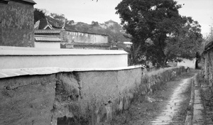 Walled lane in Foochow City