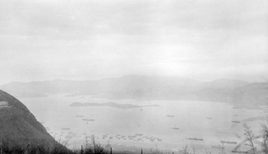 View eastwards (2) from Peak House (Taikoo House), The Peak, Hong Kong