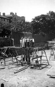 Construction site, Hankow