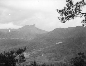 Lion Rock (獅子山), viewed from the New Territories, Hong Kong