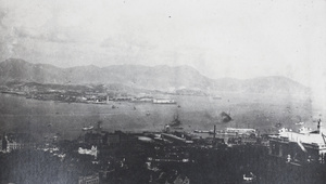 Victoria Harbour viewed from May Road, Hong Kong