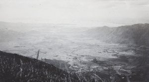 Deep Bay (后海灣) seen from Tai Mo Shan (大帽山), Hong Kong