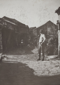 A street in Tai O (大澳), Lantau Island (大嶼山), Hong Kong