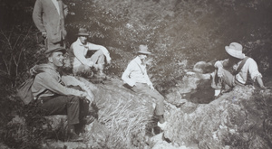 Walkers on Lantau Island (大嶼山), Hong Kong