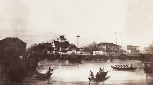 Artwork of the Custom House, The Bund, Shanghai