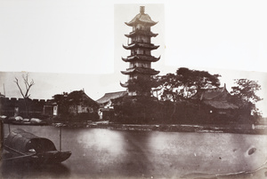 Fangta (Square) Pagoda and city walls, Qingpu, Shanghai