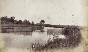 Fishing weir near Hills, Shanghai