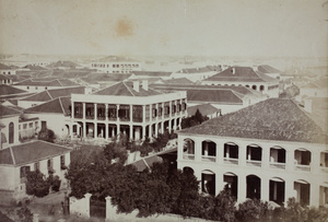 View of Shanghai over Gilman & Co's, from Trinity Church tower, looking north-east