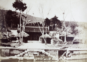 Homestead and farm at Hills, near Shanghai