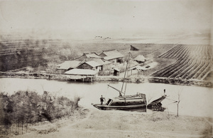 Boat at landing pace, Cunninghams' Hill, near Shanghai