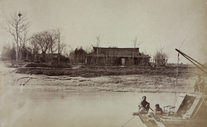 Farm house opposite Chong-ka-doo, beside Soochow Creek, near Shanghai