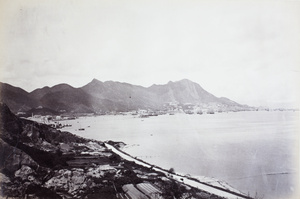 View of Victoria Harbour, Hong Kong, from Lei Yue Mun