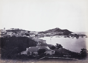 View of Praia Grande (南灣) and harbour, Macau