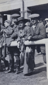 Spectators at Peking racecourse (Pao Ma Chang)