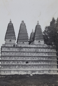 Temple of Five Pagodas (五塔寺 Wutasi), Peking suburbs