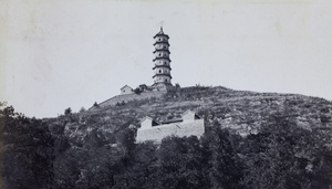 Yu feng ta on Yuquan Hill, Peking