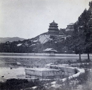 The Pagoda of Buddhist Virtue, Summer Palace, Peking