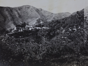 Building complex in hills near Peking