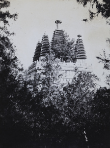 The Temple of Azure Clouds, Western Hills, Peking