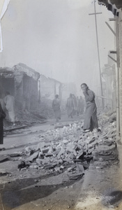 Burnt down properties (Peking Mutiny), Peking 1912