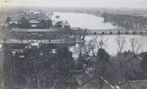 Round City (Tuancheng) and Jin'ao Yudong Qiao seen from Qiong Island, Peking