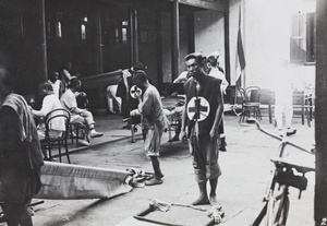 Red Cross stretcher bearers, Xinhai Revolution