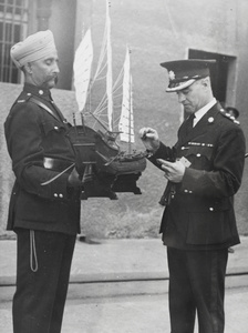 Model ship made in prison workshops, S.M. Gaol, Shanghai, for an American Museum