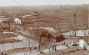 Rural scene, in winter