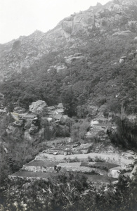 Farm and terraced fields