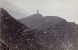 Ruined pagoda, Lushan