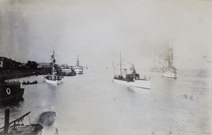 Warships at Wuhan during the Xinhai Revolution