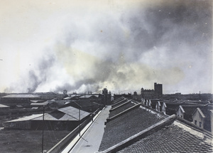 Fires in Hankow